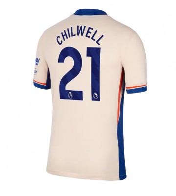 Chelsea Ben Chilwell #21 Replika Udebanetrøje 2024-25 Kortærmet